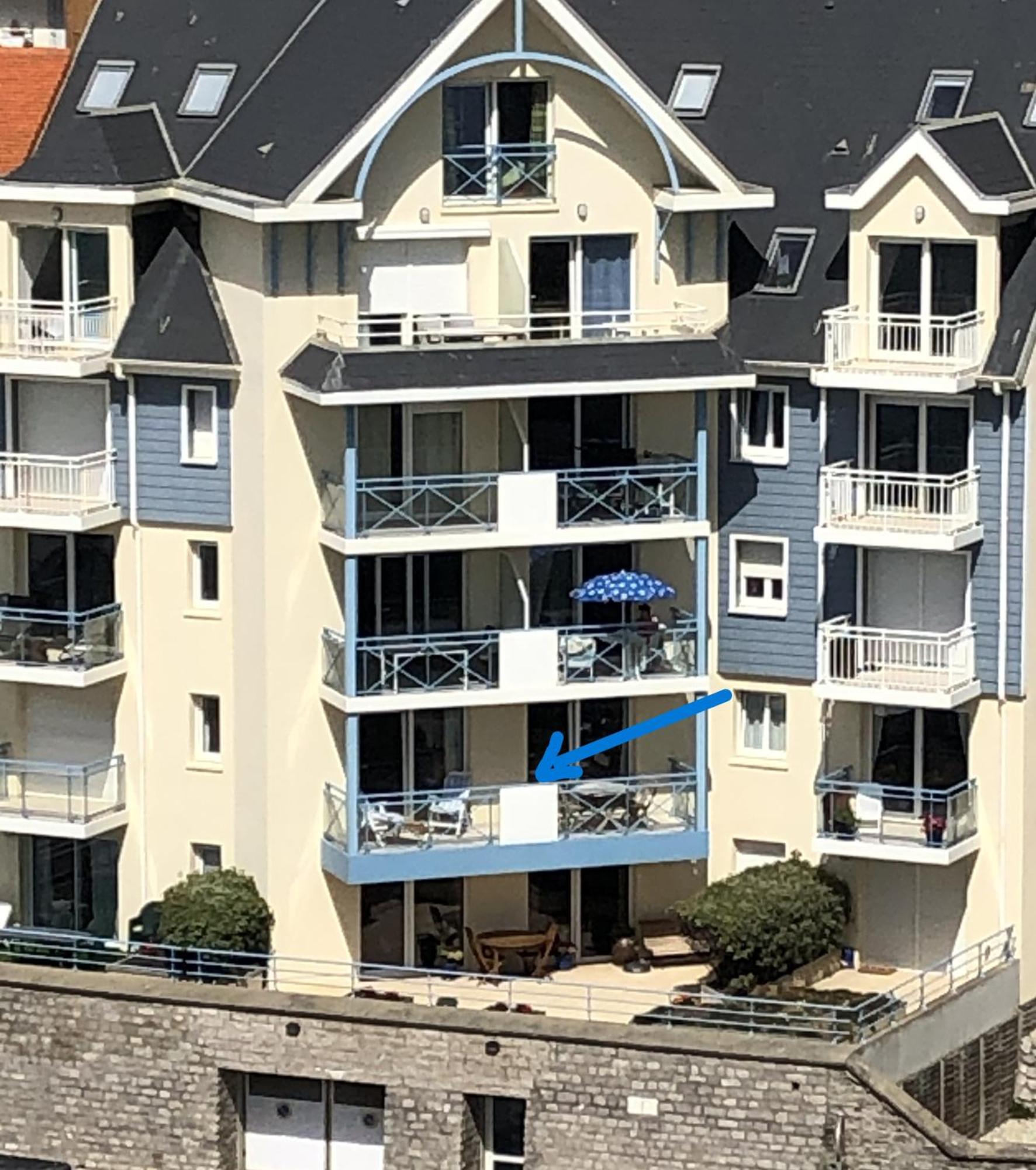 fleur de sel appartement face à la mer Wimereux Extérieur photo